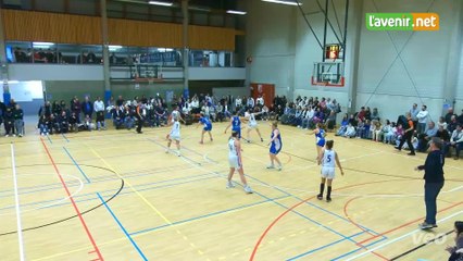 1/2 finale Coupe AWBB : Ciney - Ottignies