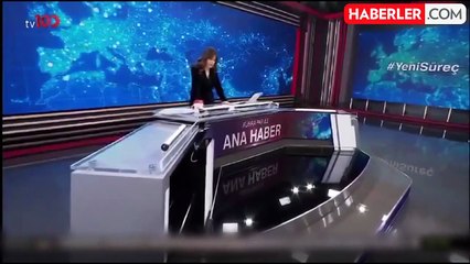 Kübra Par'ın el hareketi canlı yayına damga vurdu