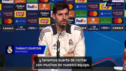 Courtois: "No se puede especular, teníamos que haber ganado otros partidos para el top-8"