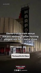 Detroit concert venue says it didn't mean to host Nazi bands