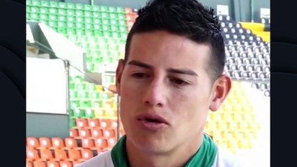 El palo de James Rodríguez a Íñigo Pérez tras salir del Rayo