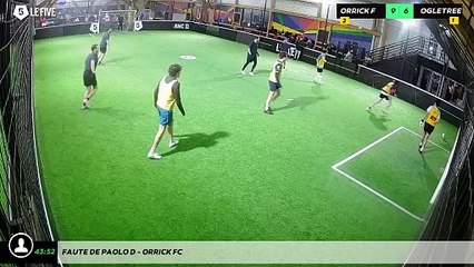 Faute de Paolo D - Orrick Fc