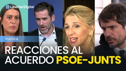 Así reaccionaron los políticos al acuerdo PSOE-Junts sobre el decreto ómnibus