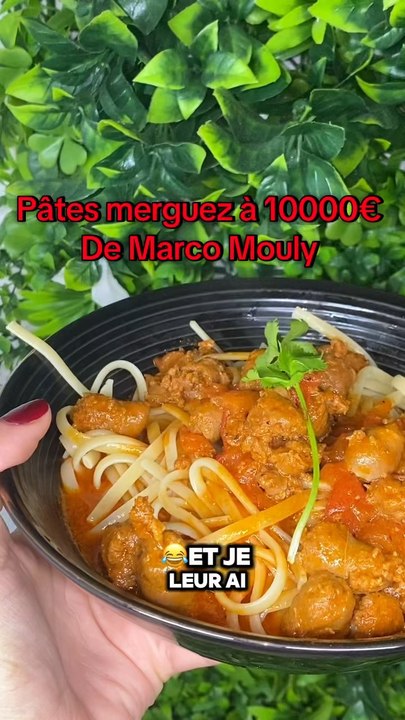 Pates aux merguez à 10K de Marco Mouly 😂