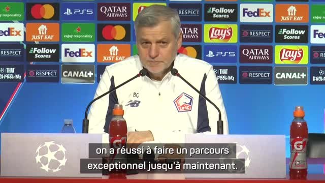 Lille - Genesio : Bien terminer ce parcours exceptionnel