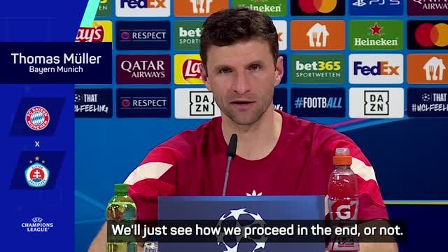 Muller 'unclear' on Bayern future