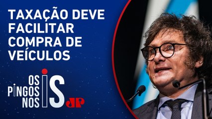 Milei reduz impostos para carros e motos na Argentina