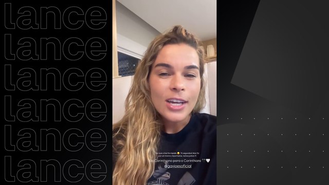 Tamires incentiva doações para Neo Química Arena