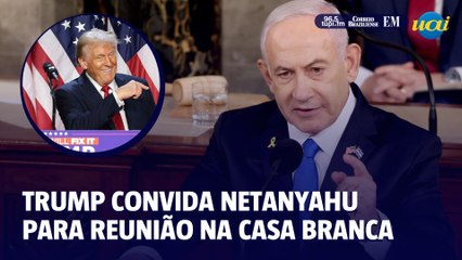 Trump convida Netanyahu para reunião na Casa Branca