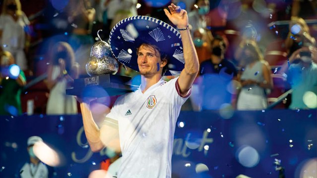 Tenis: Alexander Zverev, segundo en el ranking ATP, que jugará en el Abierto de Acapulco