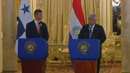 Santiago Peña y José Raúl Mulino hablaron de las relaciones comerciales