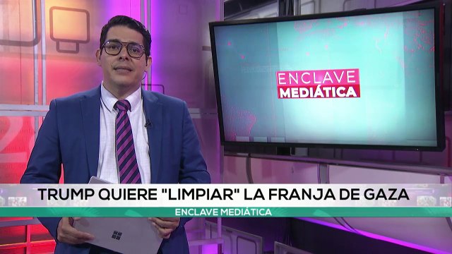 Trump quiere limpiar la Franja de Gaza ENCLAVE MEDIÁTICA 28-01-2025