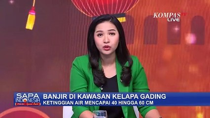 Hujan Deras, Sejumlah Ruas Jalan di Kelapa Gading Terendam Banjir