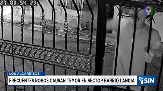 Avalancha de robos trae pánico en Barrio Landia de Los Alcarrizos | Emisión Estelar SIN