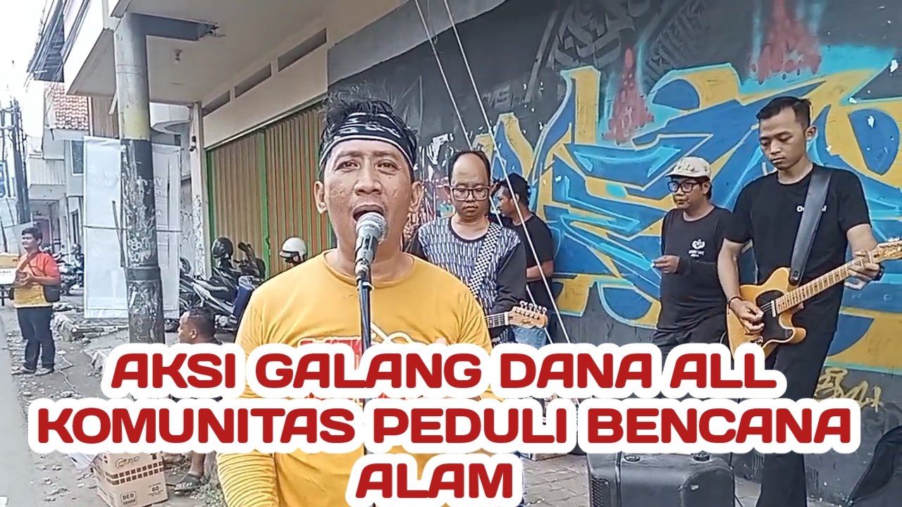 Aksi Galang Dana All Komunitas Peduli Bencana Alam
