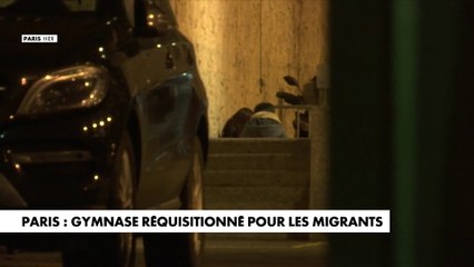Paris : gymnase réquisitionné pour les migrants