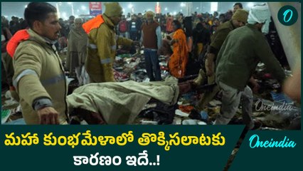 మహా కుంభమేళాలో తొక్కిసలాట 15 మంది మృతి..! |Oneindia Telugu