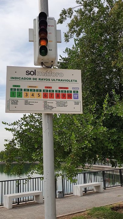 Parque de la Familia: UV Meter ☀️🇨🇱