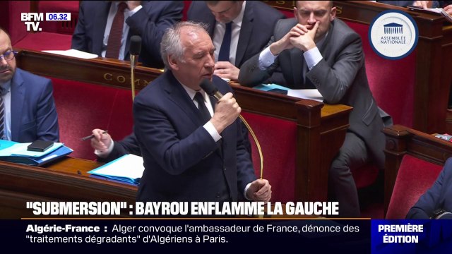 “Submersion”: après les propos de François Bayrou sur l'immigration, le PS prend ses distances