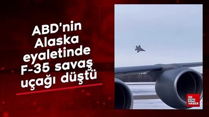 ABD'nin Alaska eyaletinde F-35 savaş uçağı düştü