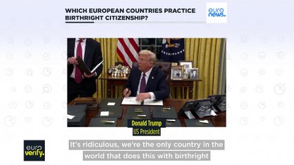 Fact check: Which European countries practice birthright citizenship?