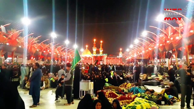 Salam Hussain (A.S.) 🤲 | Imam Hussain Shrine 🕋 Karbala View | Live Video HD | max RECORDS Follow