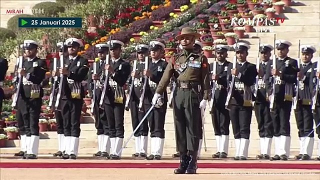 [FULL] Upacara Kenegaraan Sambut Presiden Prabowo di Istana Rashtrapati Bavan India