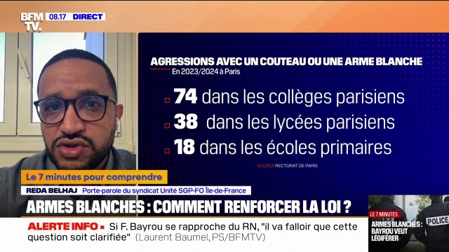 7 MINUTES POUR COMPRENDRE - Comment renforcer la loi face au port des armes blanches?