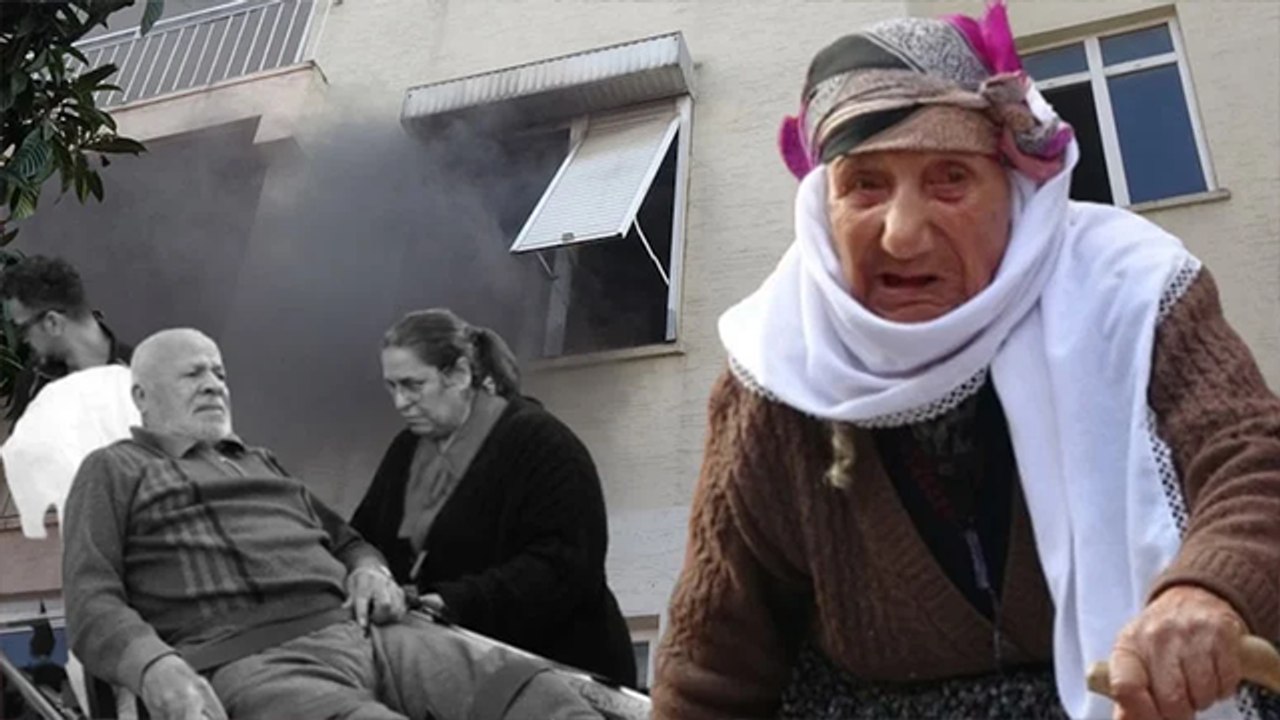 80 yaşındaki Gülbeyaz yangında mahsur kalan komşuları için ağladı