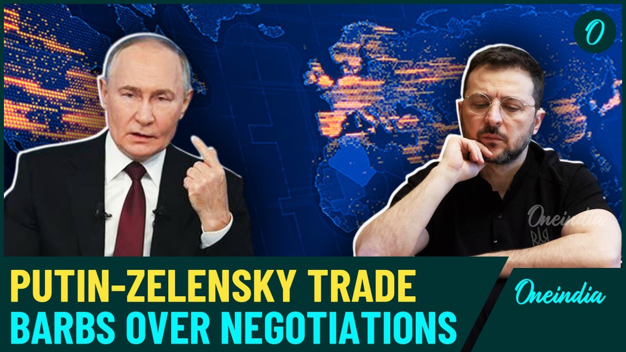 Putin claims Zelensky lacks legitimacy to sign peace deals, while Zelensky accuses Putin of stalling