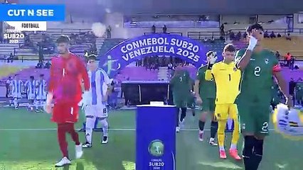 ARGENTINA vs. BOLIVIA [1-0]  CONMEBOL SUB20