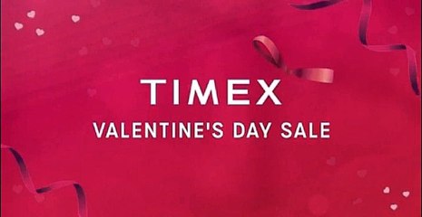 Celebrate Love with Timex Valentine's Day Sale
