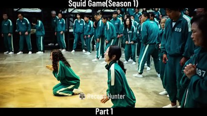 Squid Game Season 1 Hindi Explain Part || स्क्विड गेम सीज़न 1 हिंदी व्याख्या भाग 1