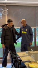 Talisca, Cenk Tosun ile buluştu