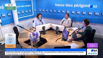 29/01/2025 - ici matin par ici Périgord en vidéo