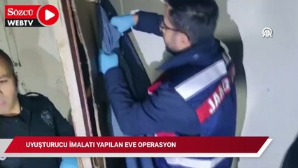 Uyuşturucu ham maddesi ve 2 tabanca ele geçirildi