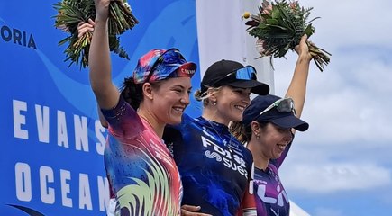 Cyclisme - Surf Coast Classic - Women 2025 - Première victoire de la saison pour l’équipe du Poitou, la FDJ-Suez grâce à Ally Wollaston en Australie
