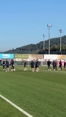 Beşiktaş, Twente maçı öncesi son atrenmanına çıktı