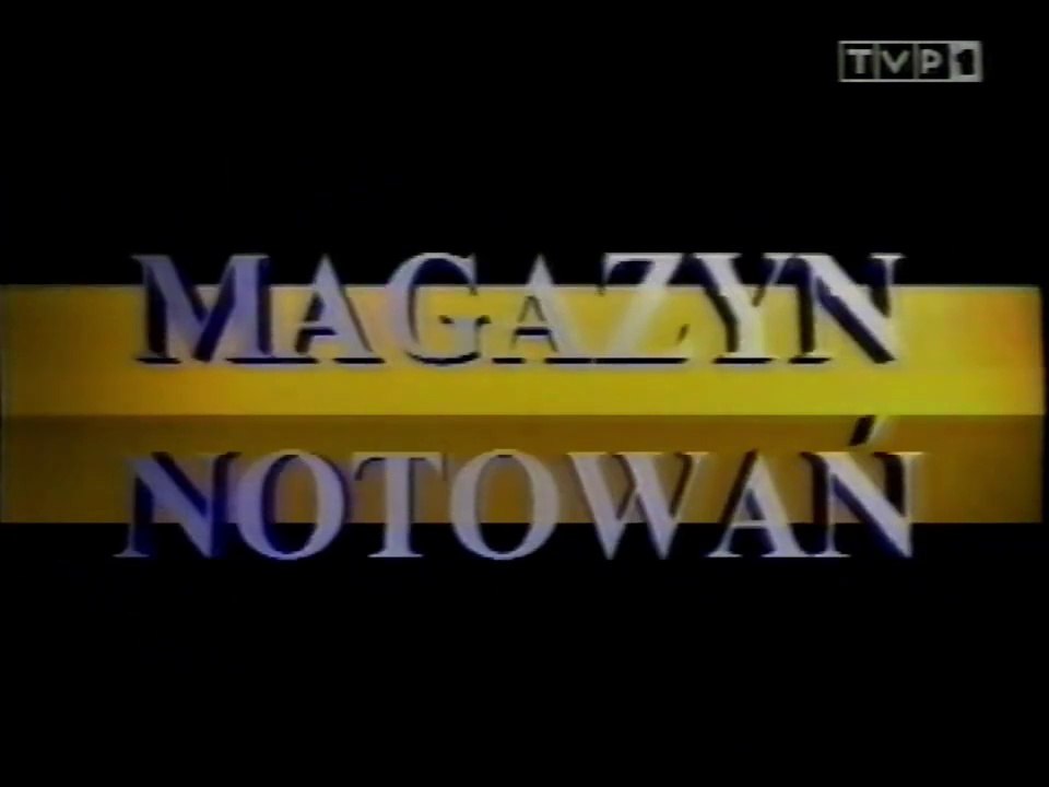 1 - Magazyn Notowań - 6.01.1995