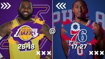 Maxey drops 43 while Bronny James struggles for the Lakers