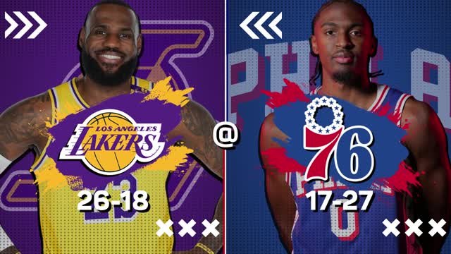 Maxey drops 43 while Bronny James struggles for the Lakers