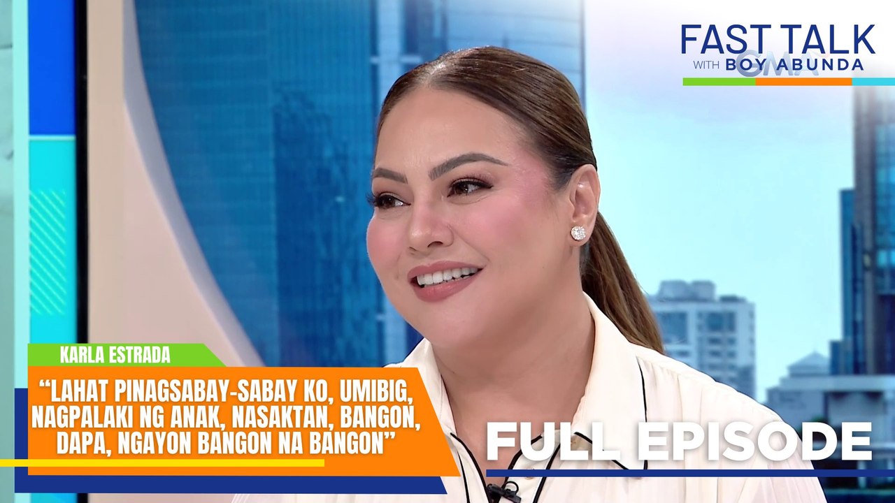 Fast Talk with Boy Abunda: Karla Estrada, nakabangon na mula sa mga kontrobersiya!(Full Episode 522)