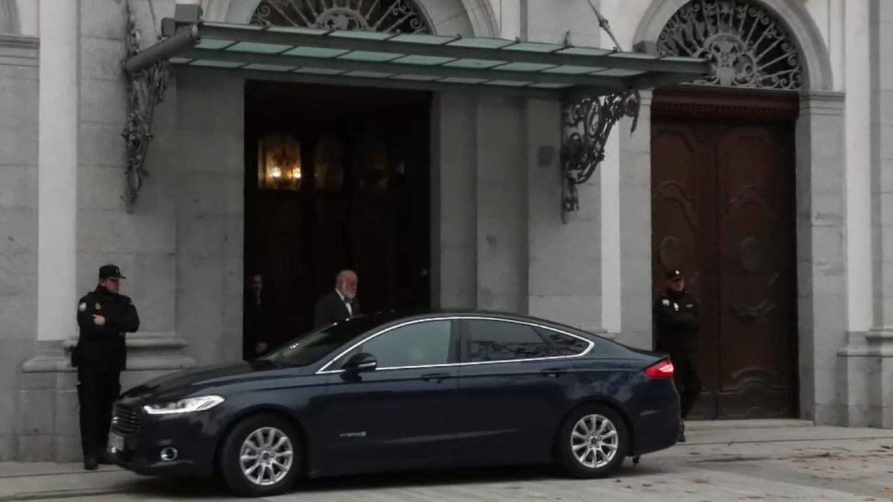 El vídeo de la llegada del fiscal general del Estado al Tribunal Supremo