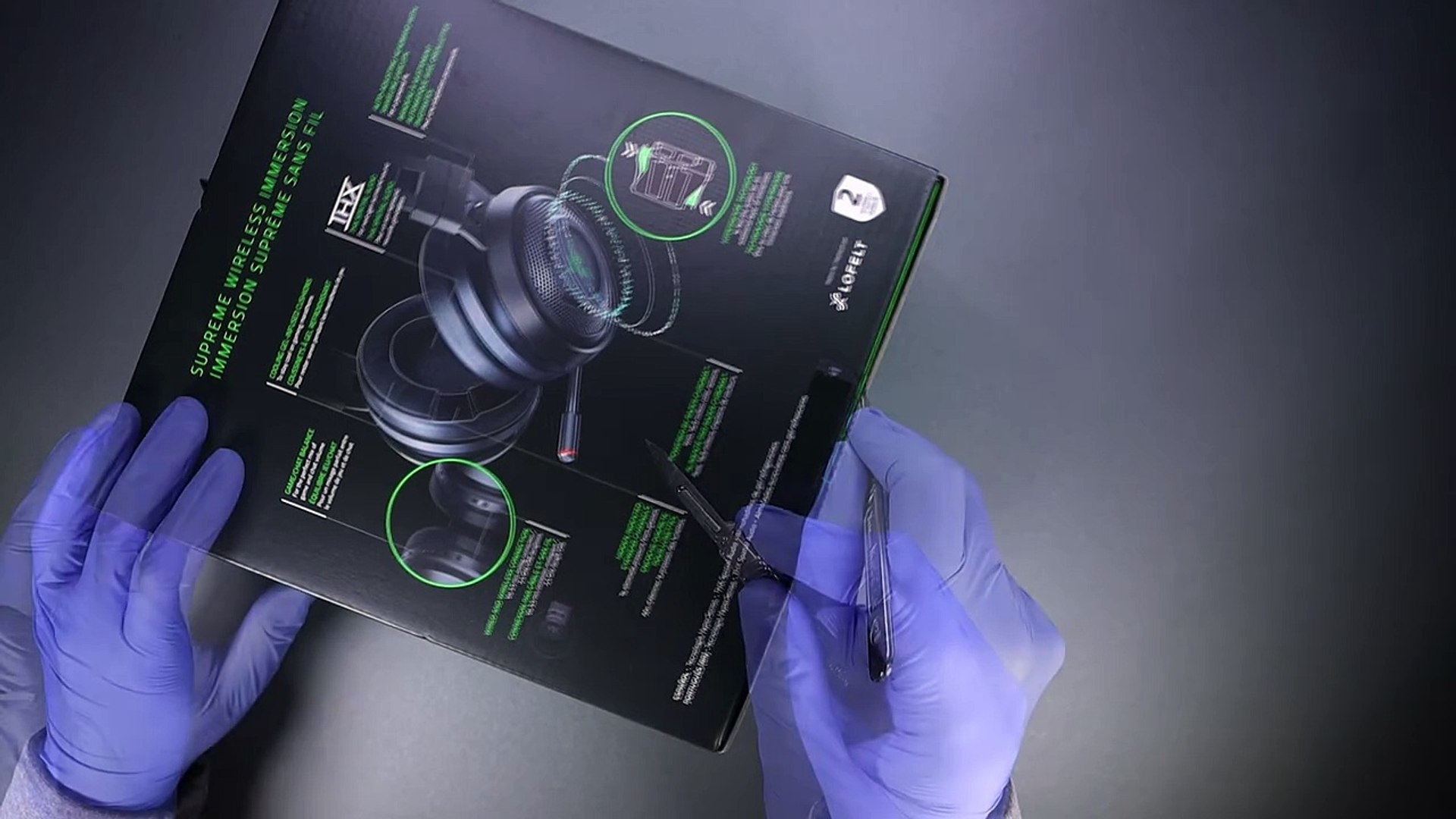 ⁣Razer Nari Ultimate Gaming Headphones Unboxing - ASMR