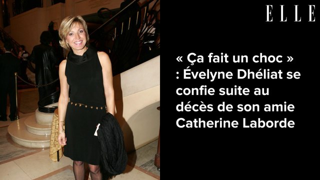 « Ça fait un choc » : Évelyne Dhéliat se confie suite au décès de son amie Catherine Laborde