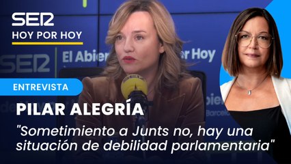 Pilar Alegría: "Al PP no le quedan excusas para votar en contra del decreto ómnibus"