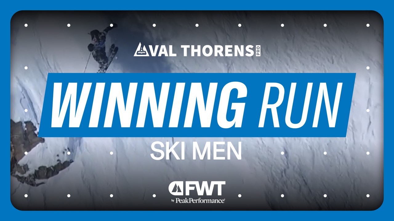 Martin Bender Ski Men Winning Run I 2025 Val Thorens Pro