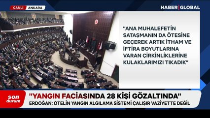Cumhurbaşkanı Erdoğan'dan 'Kartalkaya' açıklaması: "Kimin sorumluluğu varsa hesap sorulacak"