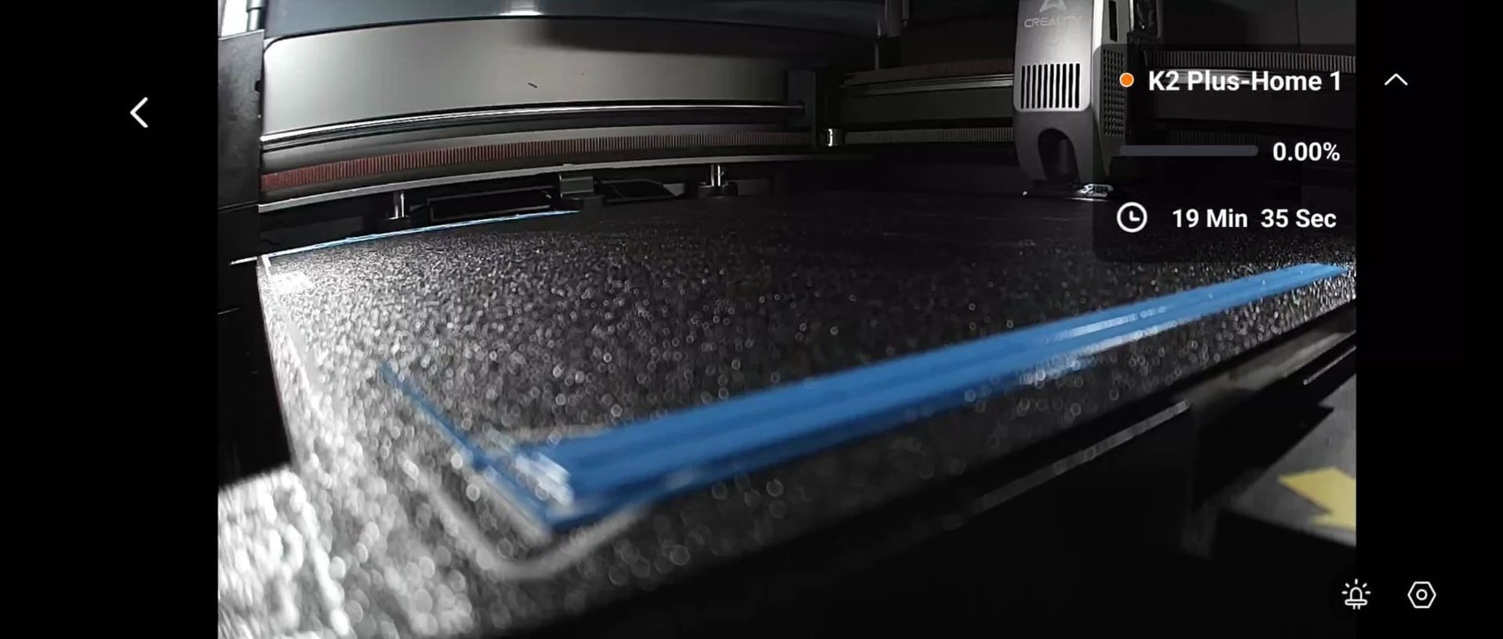 Printing out a Stich from Lilo and Stich. 1 day+ good luck to me.