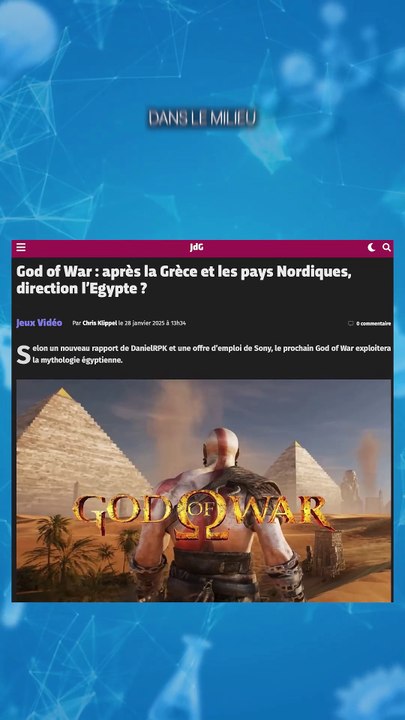 GOD OF WAR EGYPTE CONFIRMÉ ?! 😱